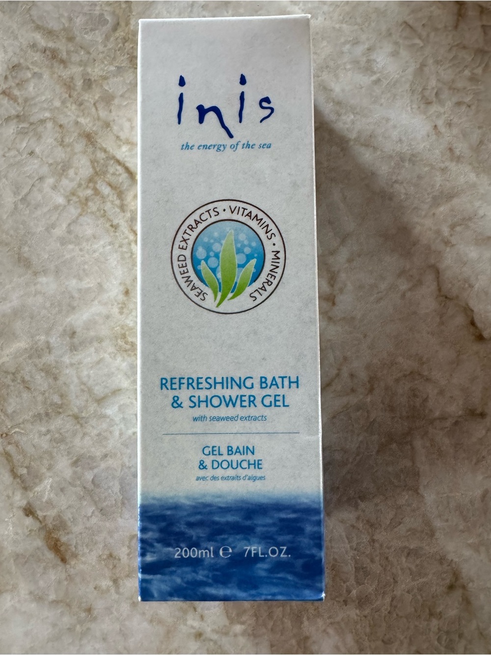 inis Refreshing Bath & Shower Gel - White/Blue
